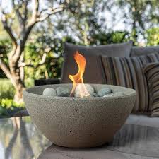 Stone Gel Outdoor Tabletop Fireplace