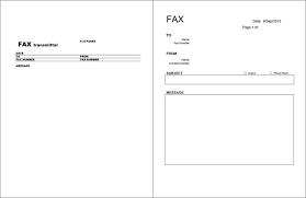 Fax Cover Template Gallery Website With Fax Cover Template Resume