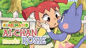 Ai-chan Meets Rosie | Animal Crossing Reanimated - YouTube