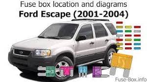 ford escape 2001