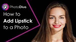 how to add lipstick to a photo in 3