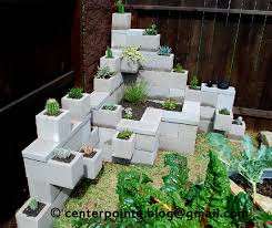 Cinder Block Garden