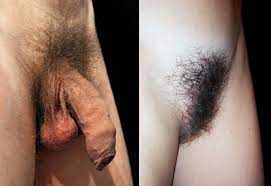 Naked women with pubes