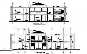What is the purpose of drawing an elevation? Sectional Detail And Elevation Of A Building Dwg File By Cadbull Cadbull Medium