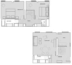two bedroom executive suite floor
