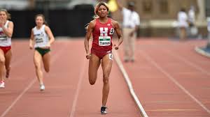 Let's call these two women the best sprinters ever. Gabby Thomas 19 Heading To Tokyo Olympics After Record Setting 200m At U S Trials Harvard University