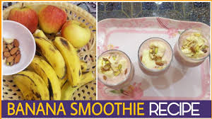 banana smoothie recipe by nargis ka