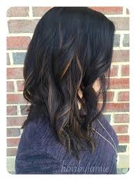 Black hair with peekaboo highlights. 108 Stylish And Alluring Highlights For Black Hair Young Fresh And Sexy