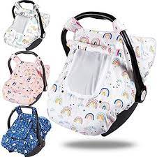 Carseat Cover Girls Cotton Infant Car