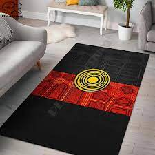 anti skid area floor mat 3d rug