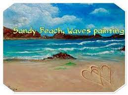 How To Paint Sandy Beach Waves