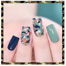 camouflage nails 9 cool designs made