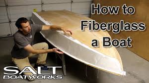 how to fibergl a boat how to build