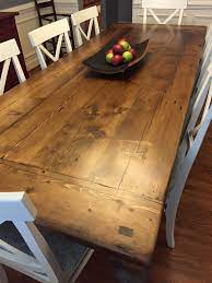 We did not find results for: Reclaimed Wood Dining Table With A 2 Thick Plank Top Breadboards And Custom Turn Diy Farmhouse Table Plans Farmhouse Dining Room Table Rustic Kitchen Tables