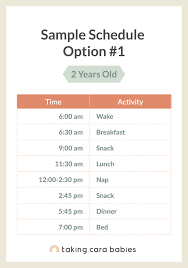 toddler nap schedules for 2 3 and 4