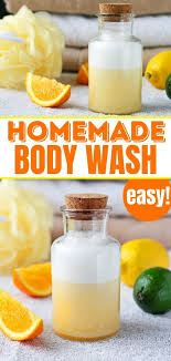 moisturizing homemade body wash only 4