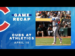 game highlights cubs score 12 sweep