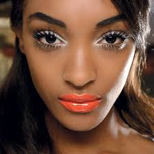 colorful eyeliner for black women