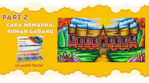 Koleksi gambar gambar kartun animasi rumah terbaru 2018 sapawarga via sapawarga.com. Cara Mewarnai Tema Rumah Adat Minangkabau Rumah Gadang Dengan Crayon Oil Pastel Yang Bagus Mudah Youtube