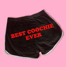 Best Coochie Ever Dolphin Shorts Cute Dolphin Shorts Y2K Shorts Cute Shorts  Funny Shorts Shorts Lounge Shorts 