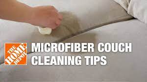 how to clean a microfiber couch you