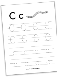 free letter c tracing worksheets
