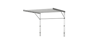 Discover our great selection of clothes drying racks on amazon.com. Ikea Stainless Steel Wall Mounted Laundry Drying Rack Silver Amazon De Kuche Haushalt