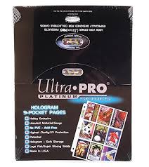 Card sleeves, booster boxes, packs, and more. Amazon Lowest Price Ultra Pro 9 Pocket Trading Card Pages Platinum Series 100 Pages