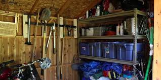 shed storage ideas how to organise a