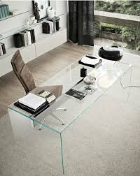 29 Edgy Glass Desks For Modern Home
