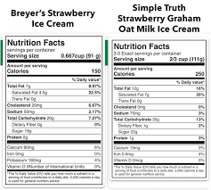simple truth strawberry graham oat milk