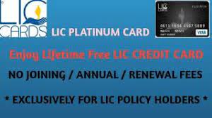 It is a card that captures the essence of premium lifestyle and brings unparalleled range of privileges. Lic Platinum Credit Card Lic Credit Card Youtube