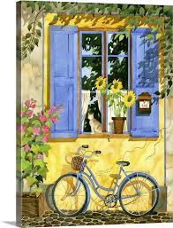 The French Bike Wall Art Canvas Prints