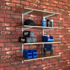Garage Wall Mounted Shelving Kits In
