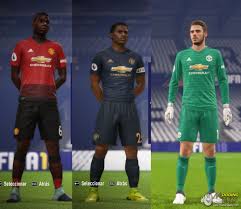 Our man utd football shirts and kits come officially licensed and in a variety of styles. Manchester United Kitpack 18 19 Fifa 18 At Moddingway