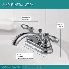 p299675lf two handle bathroom faucet