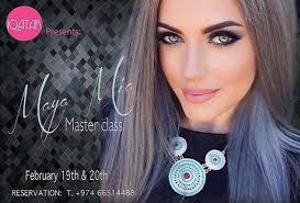 maya mia make up mastercl in doha
