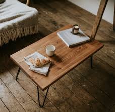 Rustic Coffee Table Made From Solid