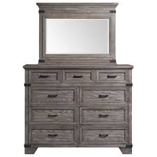 A tall dressers is a word that is convenient for pronunciation, which is called an equally convenient piece of furniture. Hawthorne Furniture Forge 9 Drawer Tall Dresser Only In Pewter Nebraska Furniture Mart