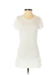 Details About Zenana Outfitters Women White Short Sleeve T Shirt S