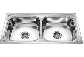 double bowl kitchen sink