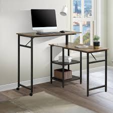 We did not find results for: Segmart L Shaped Computer Desk Home Office Small Study Writing Desk For Bedroom Small Reversible Rotating Standing Desks For Small Spaces 43 Corner Computer Table With Storage Shelves S9185 Walmart Com