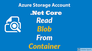 read blob azure storage account