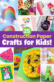 construction paper crafts for kids to