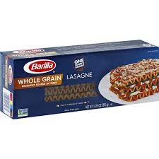 barilla whole grain lasagne pasta 13