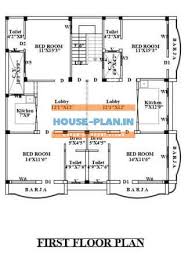 1800 Sq Ft House Plan Indian Design For