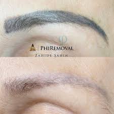 how to remove powder brows best