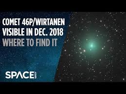 Comet 46p Wirtanen Is Visible In Dec 2018 Where To Look