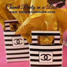 chanel party favors