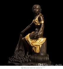 atlie bronzes sculpture semi girl